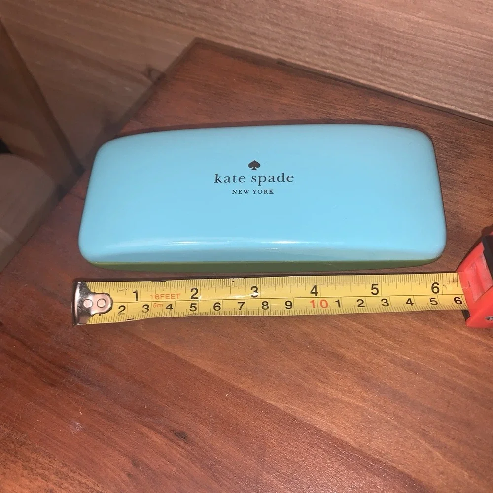 Kate‎ Spade Wink Wink Turquoise Green Hard Shell Eyeglasses CASE ONLY Read